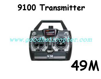 double-horse-9100 helicopter parts transmitter (49M)